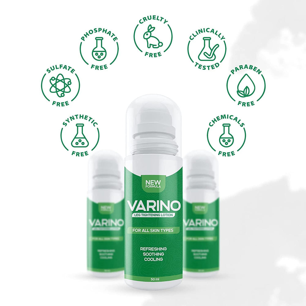 Varino Leg Tightening Lotion, Circulation and Vein Support for Healthy Legs - view 7