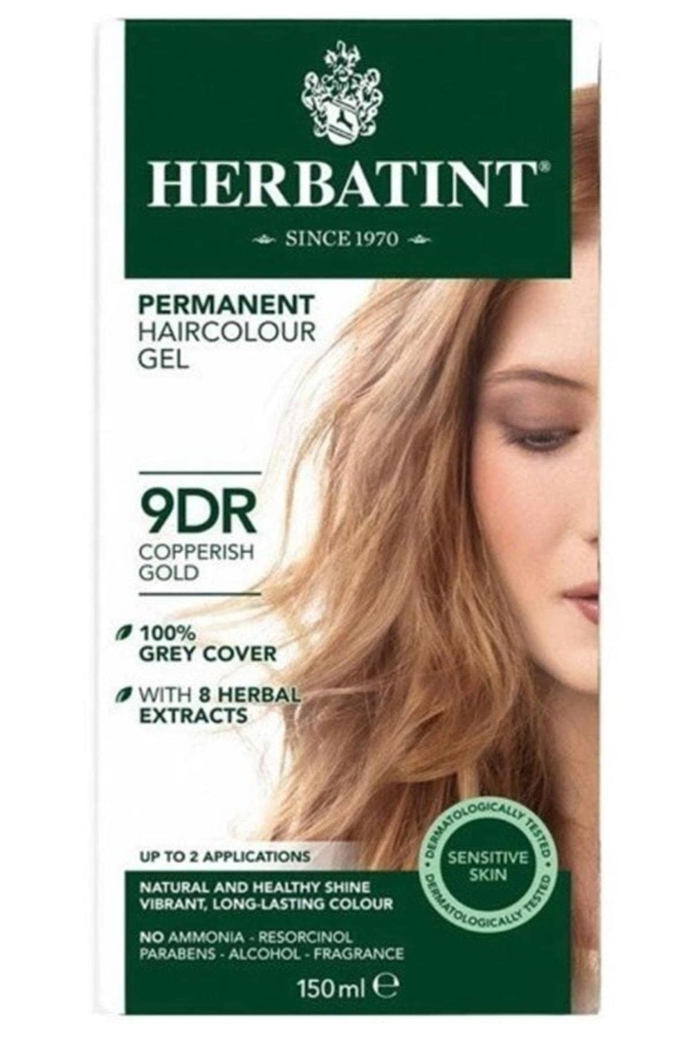 Herbatint Hair Dye 9DR Copperish Gold - Hair Dye