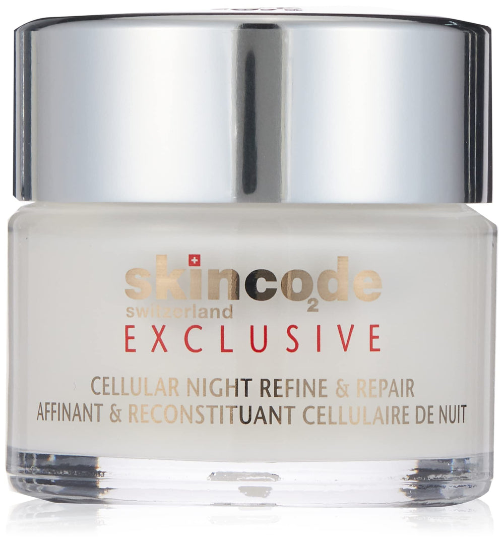 Skincode Cellular Night Refine and Repair Night Cream with Retinyl Palmitate and Hyaluronic Acid - Anti-Aging, Hydrating