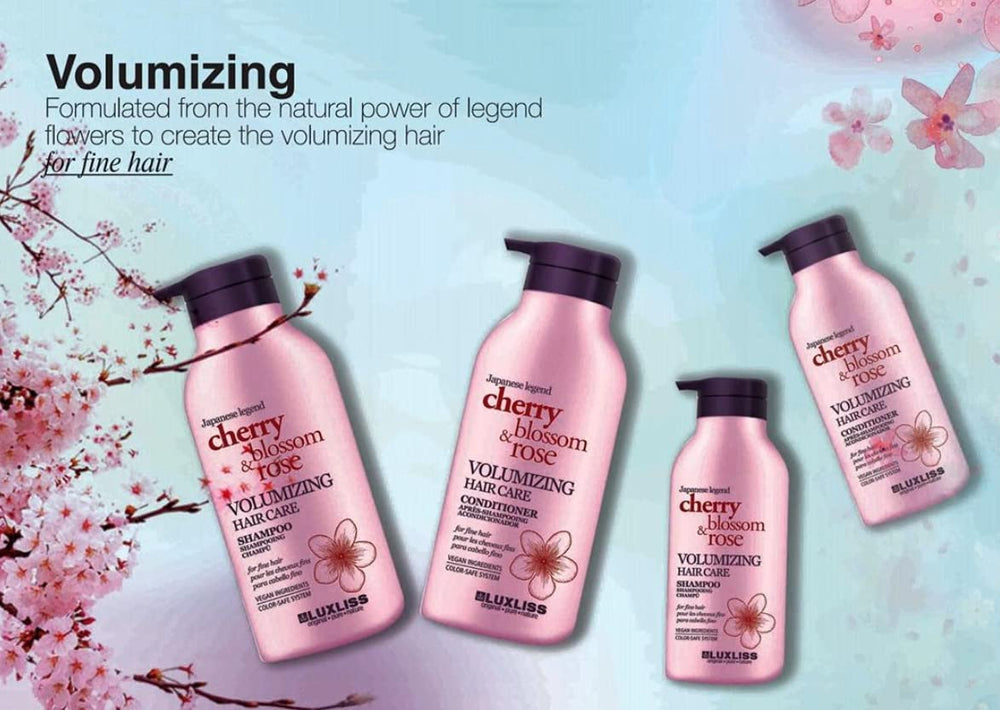 Luxliss Cherry Blossom Rose Volumizing Hair Care Shampoo 500 ml