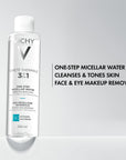Vichy Mineral Micellar Water - Gentle Makeup Remover & Cleanser for Sensitive Skin
