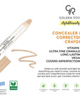 Golden Rose HD Concealer 04 Soft Focus SPF15 - Mini Concealer for Flawless Coverage