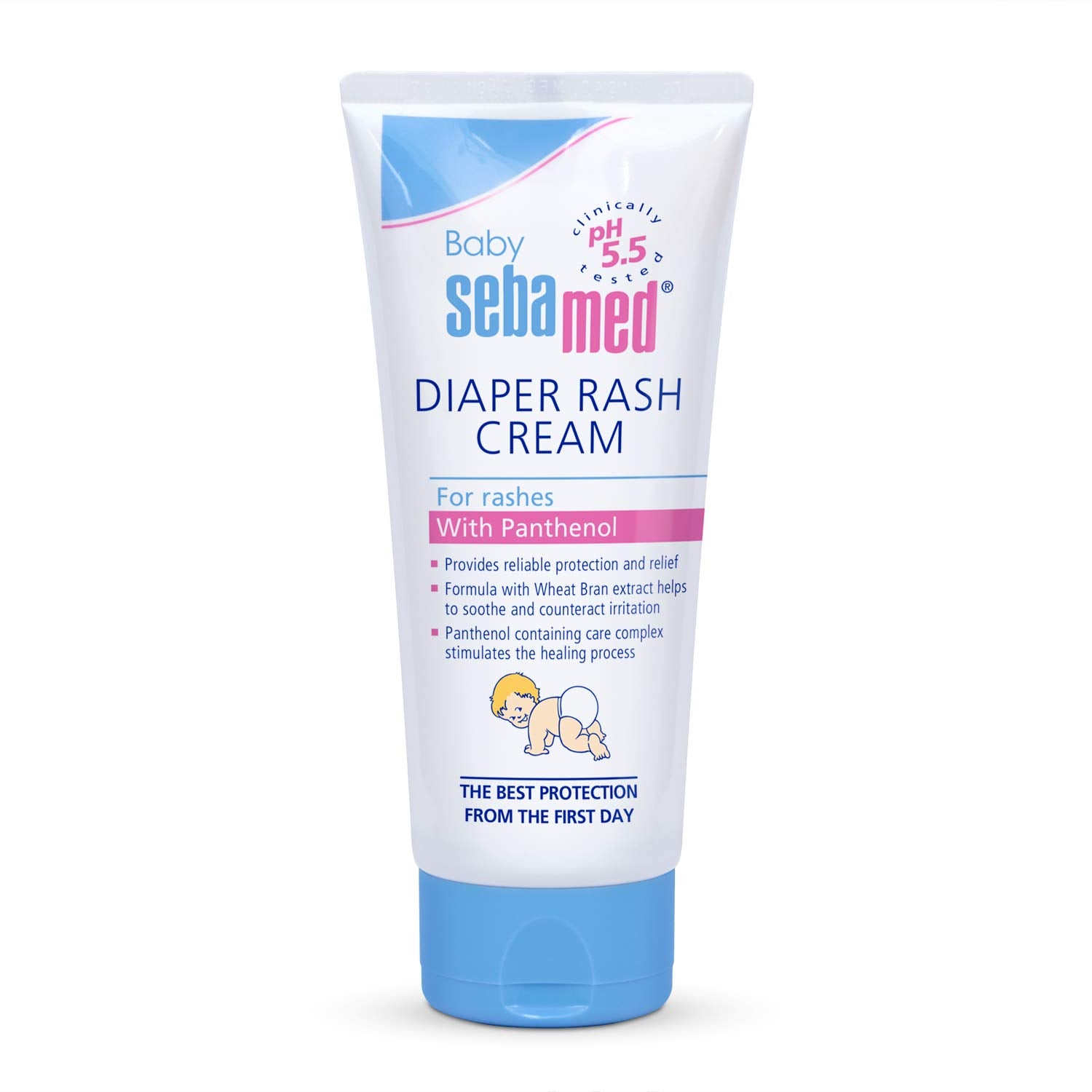 Sebamed Baby Cream Diaper Rash Prevention 1.69 fl oz - Hypoallergenic &amp; Dermatologically Tested