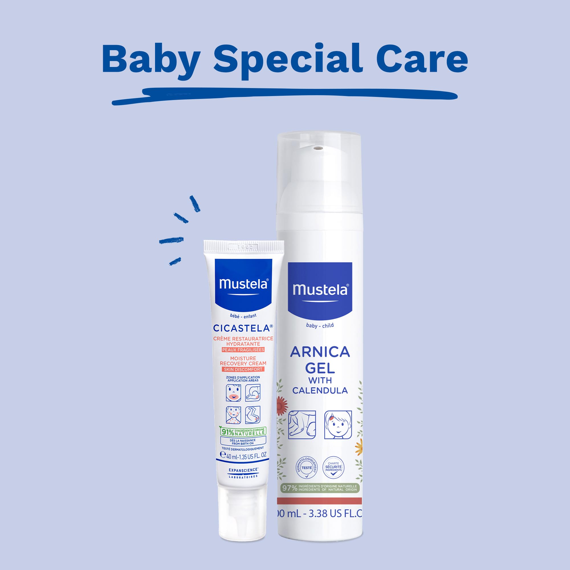 Mustela Cicastela Moisture Recovery Cream 40ml