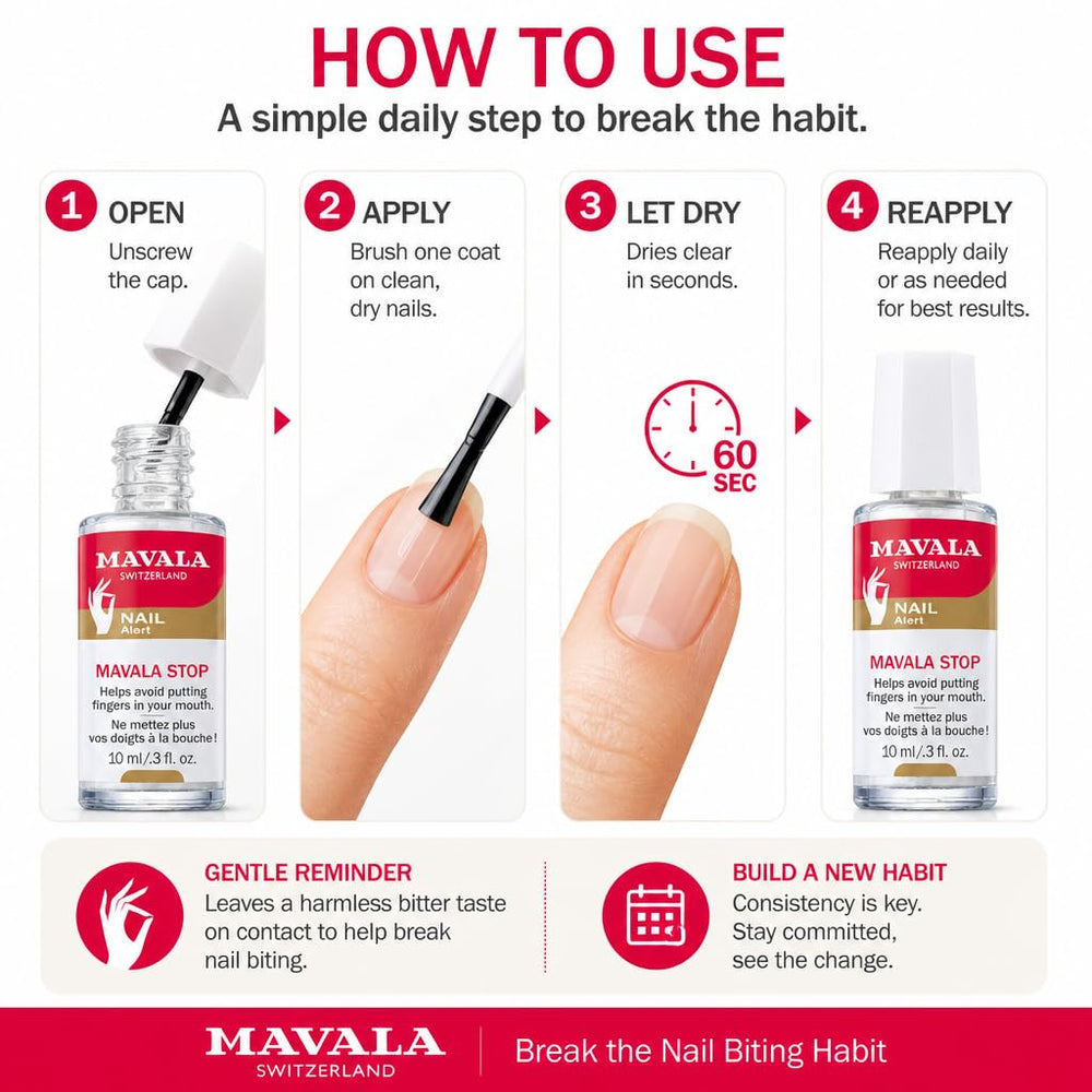 Mavala Nail Care - Lightening Nail Scrub for Smooth, Shiny Nails - 15ml, Nail Care Product