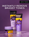 John Frieda Violet Crush Blonde Hair Shampoo - Sulfate-Based, Violet Extracts, 8.45 fl oz