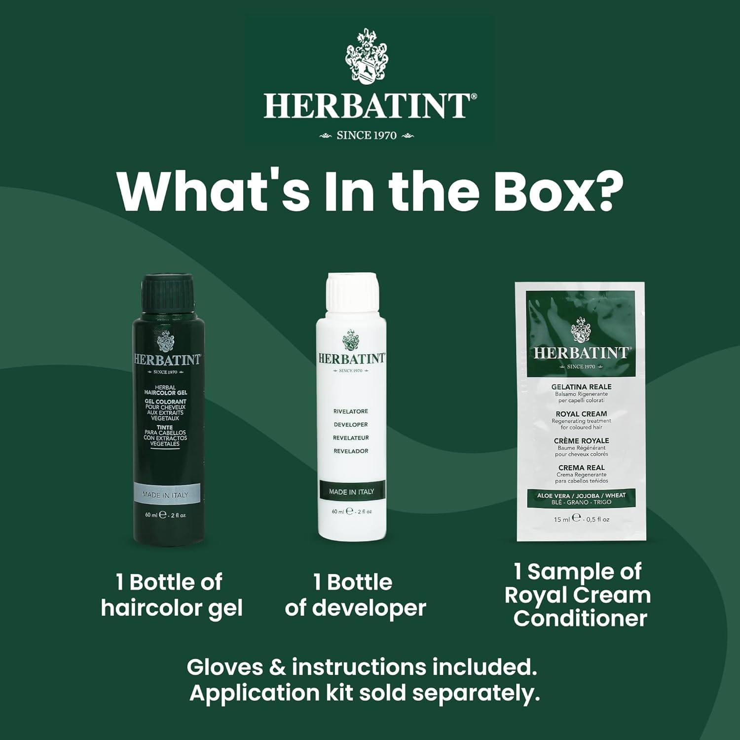 Herbatint Dark Ash Blonde Hair Dye - Natural, Ammonia-Free Hair Coloring with Aloe Vera