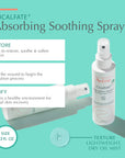 Avene Cicalfate+ Absorbing Soothing Spray for Sensitive Skin - 3.38 fl oz, Dermatologically Tested