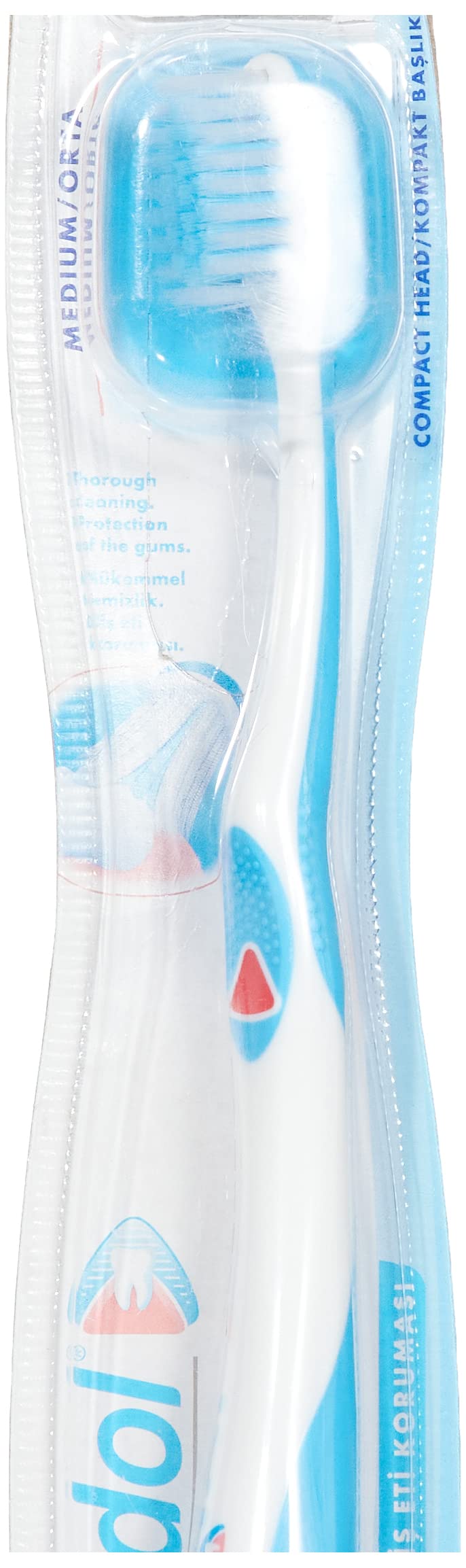 Meridol Soft Manual Toothbrush for Gentle Oral Care - Sensitive Teeth &amp; Gums Friendly