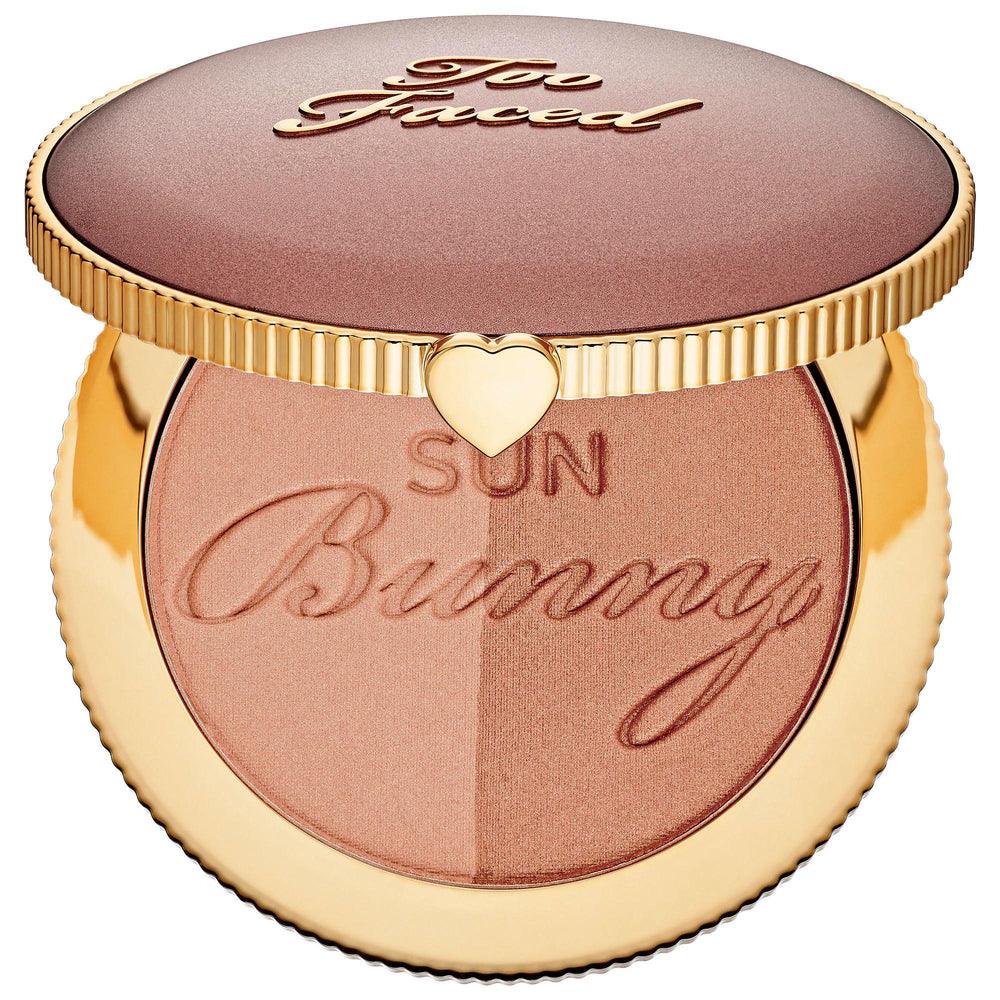 Too Faced Sun Bunny Natural Bronzer: Achieve Sun-Kissed Skin, Dual Shade, Pink Undertone, Paraben, Sulfate & Phthalate Free! Too Faced Sun Bunny Bronzer: Natural Tan, Paraben-Free Makeup natural bronzer, sun bunny bronzer, dual shade bronzer, pink undertone bronzer, paraben free bronzer, sulfate free bronzer, phthalate free bronzer, natural looking tan, sun kissed skin makeup, best bronzer for fair skin, bronzer, makeup, cosmetics, cheek makeup, sun bunny, pink undertone, paraben-free, sulfate-free, phthala