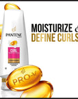 Pantene Frizz No More Curly Hair Conditioner 11 fl oz | Pro-V Miracles