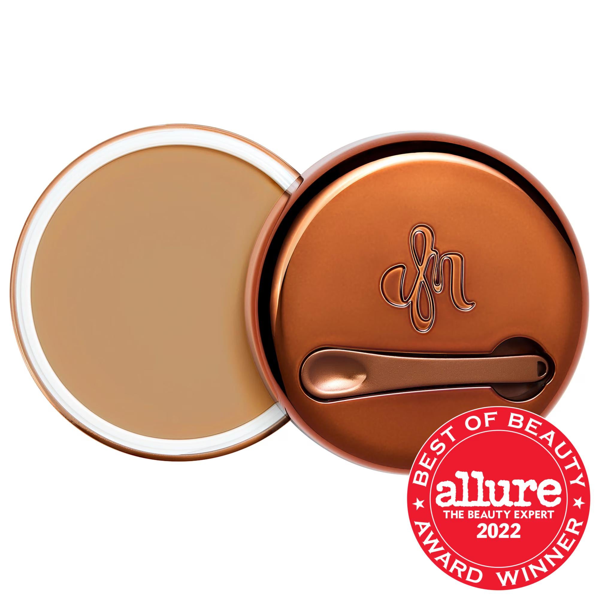 Yummy Skin Tinted Primer & Foundation - Blurring Balm Powder for Matte Finish, Oil Control & Sweat Absorption Yummy Skin Tinted Primer & Foundation for Matte Finish tinted primer, foundation, matte finish, oil control, sweat absorption, clean beauty, cruelty-free, Yummy Skin, blurring balm powder, lightweight foundation, natural-matte finish, oily skin solution, makeup primer, complexion products, skincare makeup, beauty products for oily skin