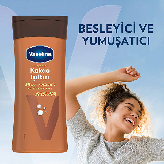 Vaseline Cocoa Glow Body Lotion 200ml - Deep Moisturizing Formula | Hydrating - view 7