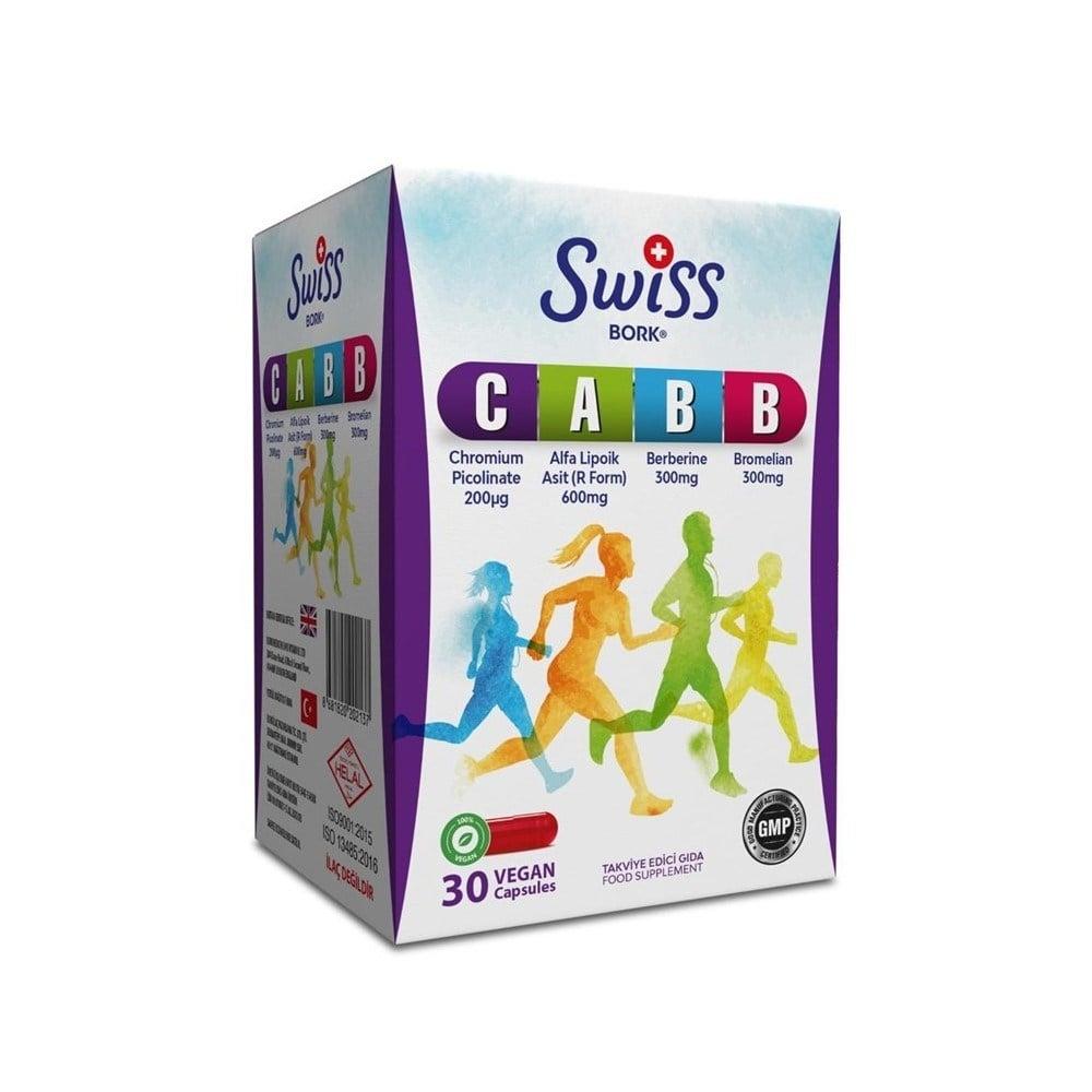 swiss bork cabb capsules packaging, swiss bork cabb capsules ingredients Swiss Bork CABB Capsules - Health Support | 30 Count Swiss Bork CABB - Health Supplement Capsules swiss-bork, health-supplement, cabb-capsules, dietary-supplement, chromium, alpha-lipoic-acid, berberine, bromelain, wellness, ai-generated