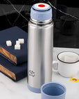 Cooker Stainless Steel Thermos 750ml - Keeps Drinks Hot/Cold for 24 Hours, Durable & Ergonomic Design Cooker Stainless Steel Thermos 750ml - 24 Hour Temperature Control stainless steel thermos, insulated flask, double-walled thermos, outdoor thermos, hot and cold beverage container, picnic essentials, hiking gear, durable tableware, modern design, thermal insulation, 24-hour temperature retention, ergonomic design, non-breakable, local production, outdoor enthusiasts, office accessories, home goods