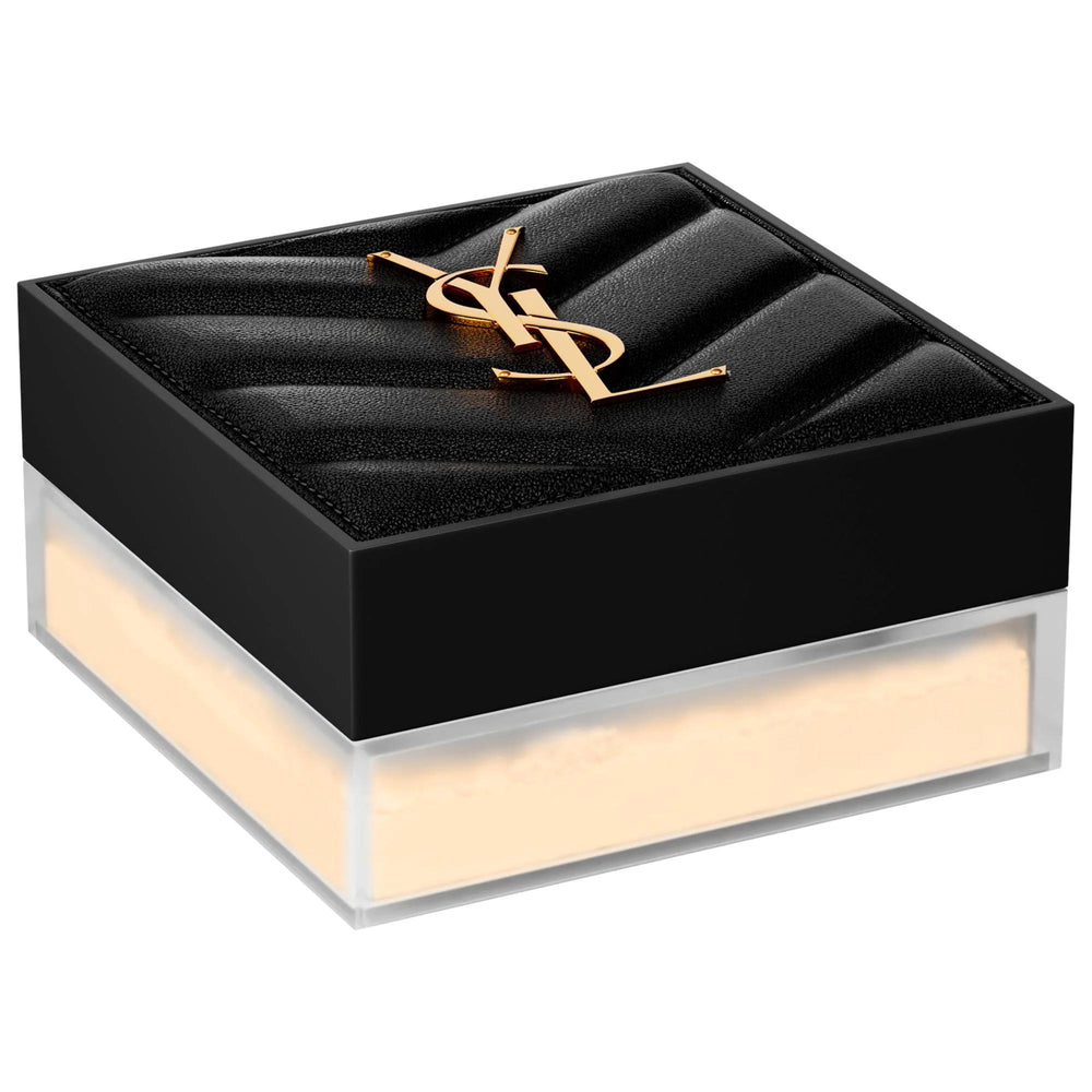 YSL All Hours Hyper Blur Loose Setting Powder: Long-Lasting Matte Finish, Controls Shine & Blurs Imperfections, with Hyaluronic Acid & Niacinamide YSL Setting Powder: Blur Imperfections & Control Shine loose setting powder, blurring powder, long lasting powder, matte setting powder, hyaluronic acid powder, niacinamide powder, face powder for oily skin, setting powder for baking, YSL setting powder, soft focus powder, setting powder, face powder, makeup, cosmetics, long-wear makeup, shine control, pore minim
