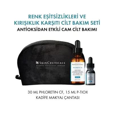 SkinCeuticals Anti-Wrinkle & Radiance Duo: Phloretin CF & P-Tiox Serum Set - Reduce Fine Lines, Even Skin Tone, Advanced Skincare SkinCeuticals Anti-Wrinkle Serum: Even Skin & Reduce Fine Lines skinCeuticals Phloretin CF, P-Tiox Wrinkle Modulating Peptide Serum, anti-aging skincare set, wrinkle reducing serum, skin tone evening serum, dermatologist recommended skincare, hyperpigmentation treatment, fine line reduction, skin radiance serum, advanced skincare, anti-aging, wrinkle reduction, skin tone, radianc