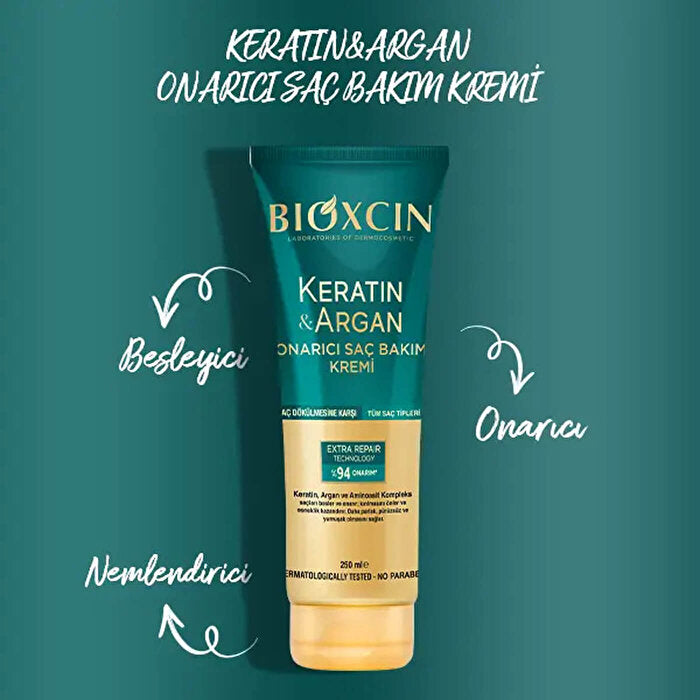 Bioxcin Keratin & Argan Repair Hair Cream - view 4