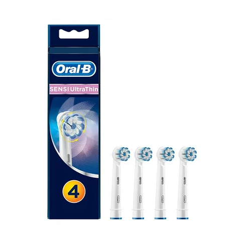 Oral-B Sensi Ultrathin Toothbrush Heads Pack Of 4