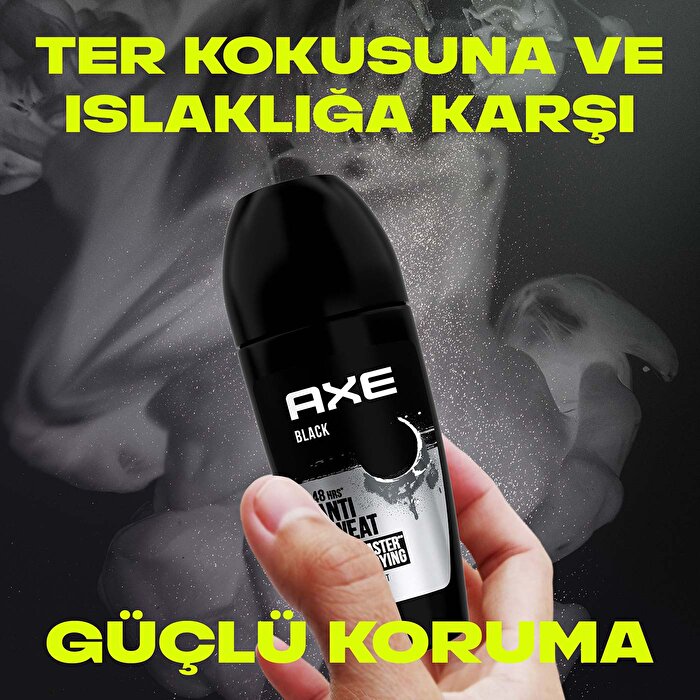 Axe Black Roll On Deodorant - 48 Hour Protection | 1.7oz - view 3