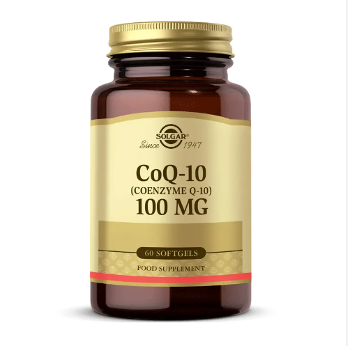 SOLGAR CoQ-10 (COENZYME Q-10) 100 MG 60 SOFTGELS