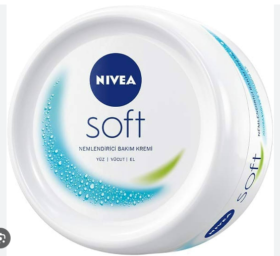Nivea Soft Nemlendirici Bakim Kremi Yuz Vucut El 200 ML