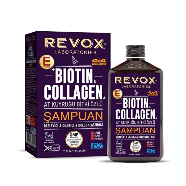 Revox Biotin & Collagen Shampoo: Thickening Hair Growth Formula with Vitamin E & Horse Tail Extract - 360ml Revox Biotin Collagen Shampoo: Hair Growth & Thickening Biotin shampoo, Collagen shampoo, Hair thickening shampoo, Hair growth shampoo, Shampoo for hair loss, Vitamin E shampoo, Horse tail extract shampoo, Shampoo for all hair types, Hair volume shampoo, Revox biotin collagen shampoo,Biota shampoo, Hair thickening, Hair growth, Hair loss prevention, Volumizing shampoo, Hair care, Healthy hair, Strong 