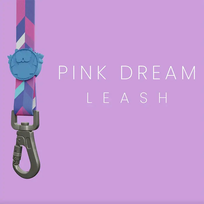 Lindo Pink Dream Dog Leash Durable Walking Strap Medium 120cm
