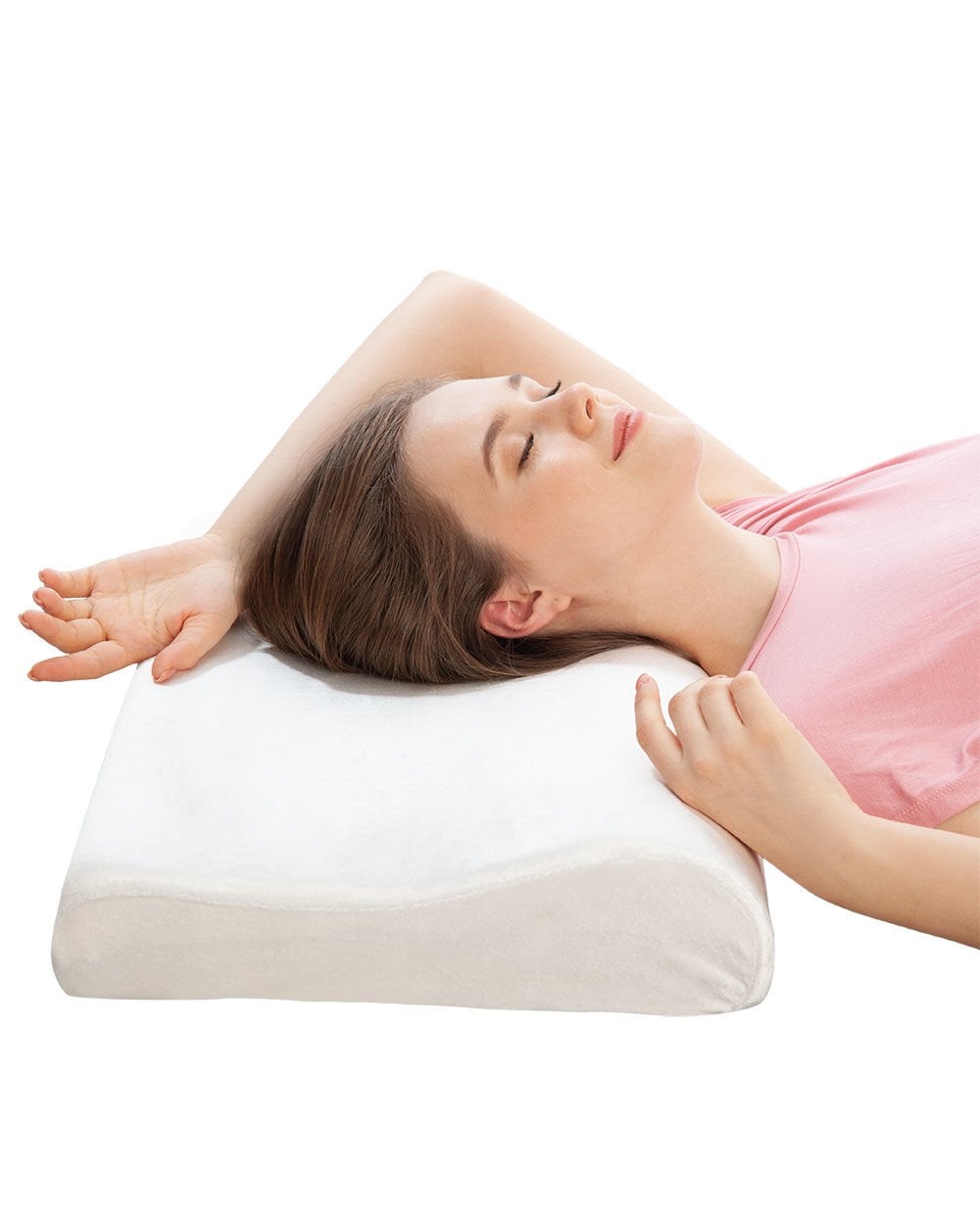 Variteks Visco Orthopedic Neck Pillow with Bamboo Cover 651