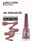 Flormar Jelly Look Nail Enamel High-Shine Gel Polish 11ml