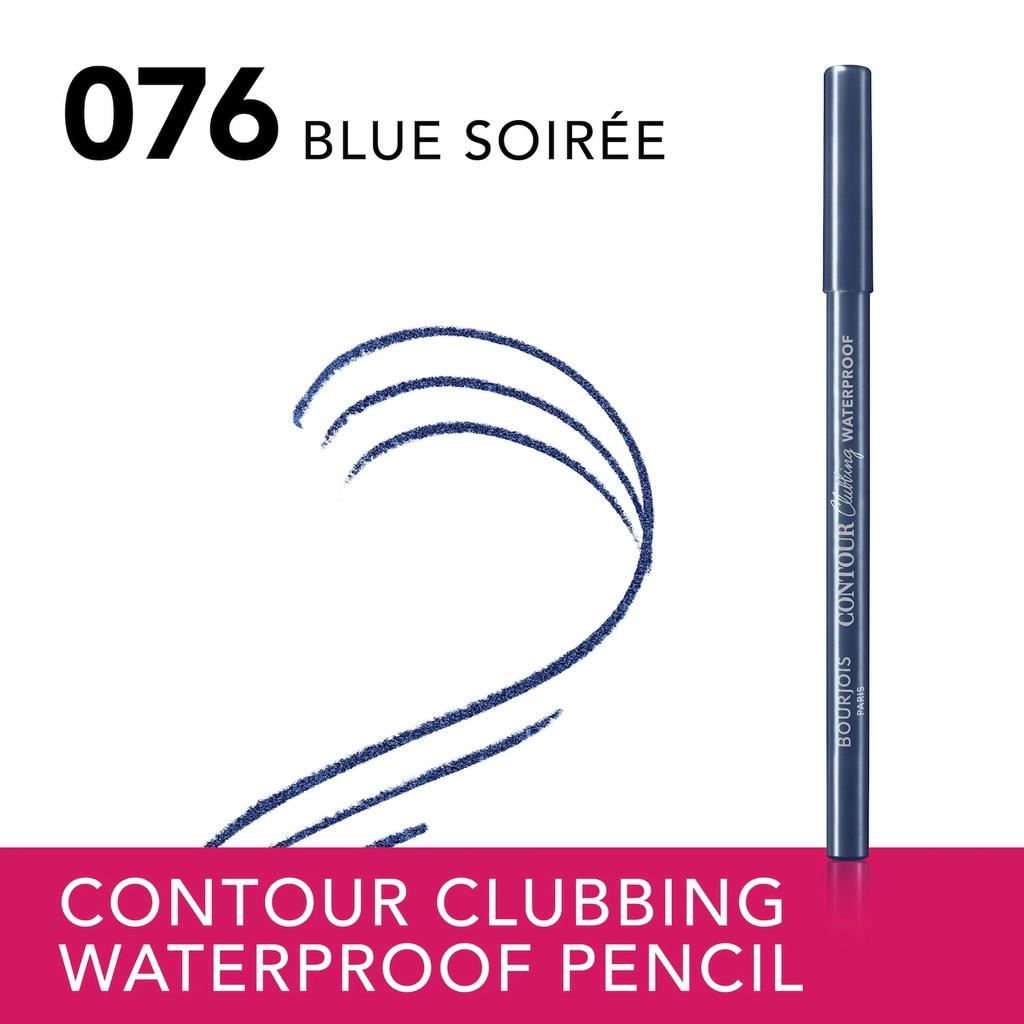 Bourjois Contour Clubbing Waterproof Eyeliner 076 Blue Soiree