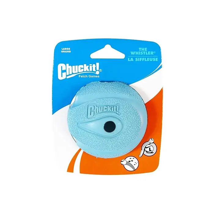 Chuckit The Whistler Dog Toy Ball Whistling Large 1 Count