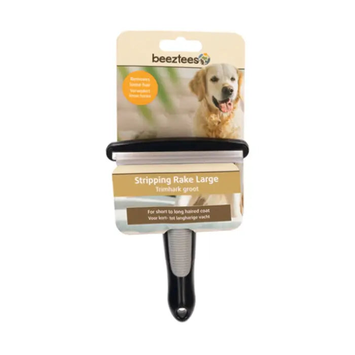 Beeztees Undercoat Grooming Rake for All Hair Lengths 16cm