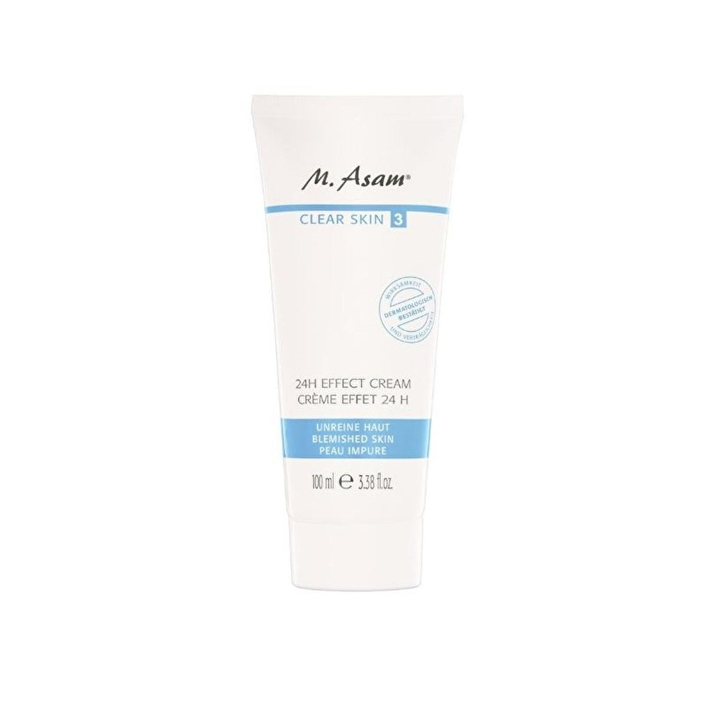 M.Asam Clear Skin 24-Hour Facial Moisturizer: Hydrate, Soften & Protect Oily, Acne-Prone Skin with Grape Seed & Tea Tree Oil - 100ml M.Asam Clear Skin Moisturizer: Hydrate Oily & Acne-Prone Skin facial moisturizer, oily skin moisturizer, tea tree oil cream, grape seed oil moisturizer, M.Asam Clear Skin, acne prone skin moisturizer, natural face cream, 24 hour moisturizer, moisturizer for oily skin, lightweight moisturizer, hydrating face cream, skin softening, skin protection, grape seed oil, vitamin e, she