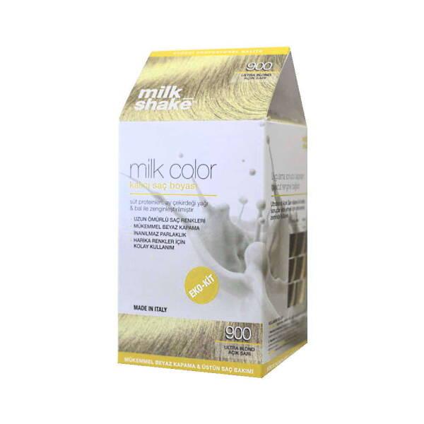 Milk Shake 900 Ultra Blond Hair Dye - Long-Lasting, Nourishing, At-Home Hair Coloring - Hair Dye