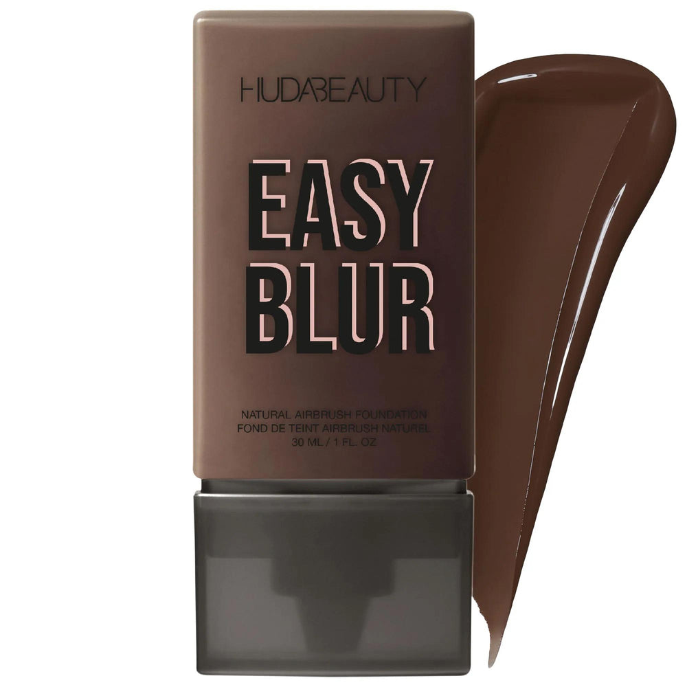 Huda Beauty Easy Blur Natural Airbrush Foundation with Niacinamide - Lightweight, Non-Comedogenic Makeup for Smooth Finish Huda Beauty Easy Blur Foundation - Natural Airbrushed Finish Natural Airbrush Foundation, Niacinamide Foundation, Non-comedogenic Makeup, Vegan Foundation, Cruelty-Free Makeup, Lightweight Foundation, Buildable Coverage Foundation, Huda Beauty, Foundation Makeup, Smooth Finish, Flawless Complexion, Comfortable Wear, Ethical Beauty, Everyday Makeup, Special Occasion Makeup