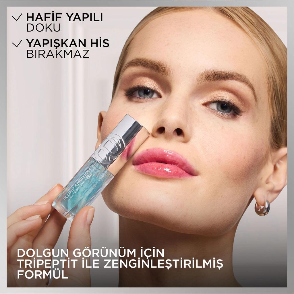 L'Oreal Paris Plump Ambition Hyaluron Lip Oil 113 Icy Blue