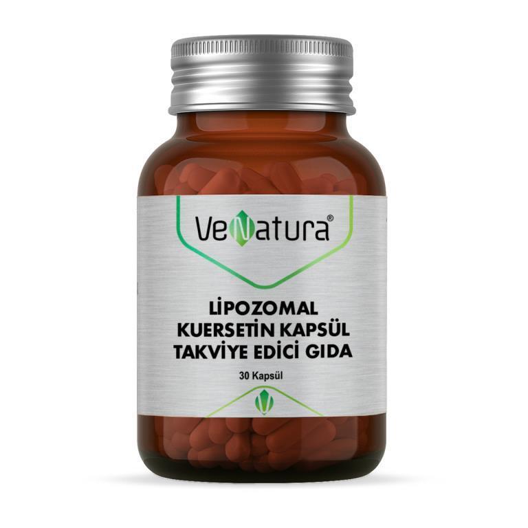 Venatura Liposomal Quercetin Dietary Supplement - 30 Capsules, 100mg Antioxidant Support for Immune System Venatura Liposomal Quercetin - 30 Capsules, 100mg Antioxidant Support Liposomal Quercetin, Dietary Supplement, Antioxidant Supplement, Quercetin Capsules, Immune System Support, Natural Antioxidant, Health Supplements, Wellness Products, Venatura, Immune Health, Antioxidant Benefits