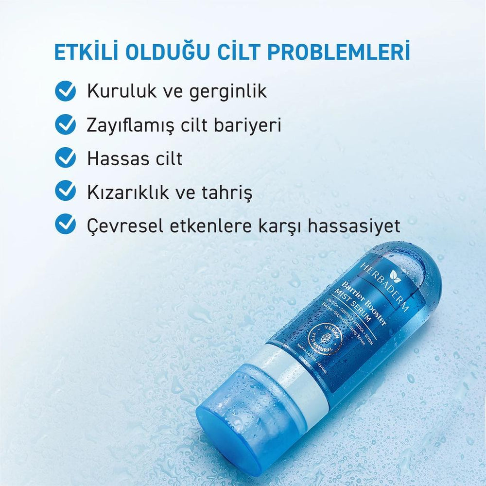 Herbaderm Barrier Strengthening Spray Serum for Hydrated Skin 80 ml