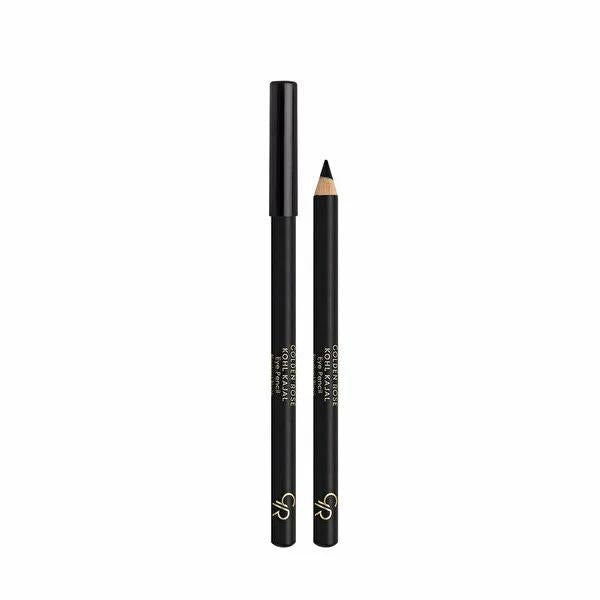 Golden Rose Kajal Eyeliner Black - Deep Black Color for Intense Eye Makeup Looks Golden Rose Kajal Eyeliner Black - Intense Eye Makeup Kajal Eyeliner, Black Eyeliner, Eye Makeup, Cosmetics, Makeup Products, Golden Rose, Kajal, Eyeliner, Deep Black Color, Soft Texture, Dramatic Eye Looks, Mysterious Looks, Eye Makeup Enhancement, Cosmetic Products, Beauty Products, Makeup Essentials