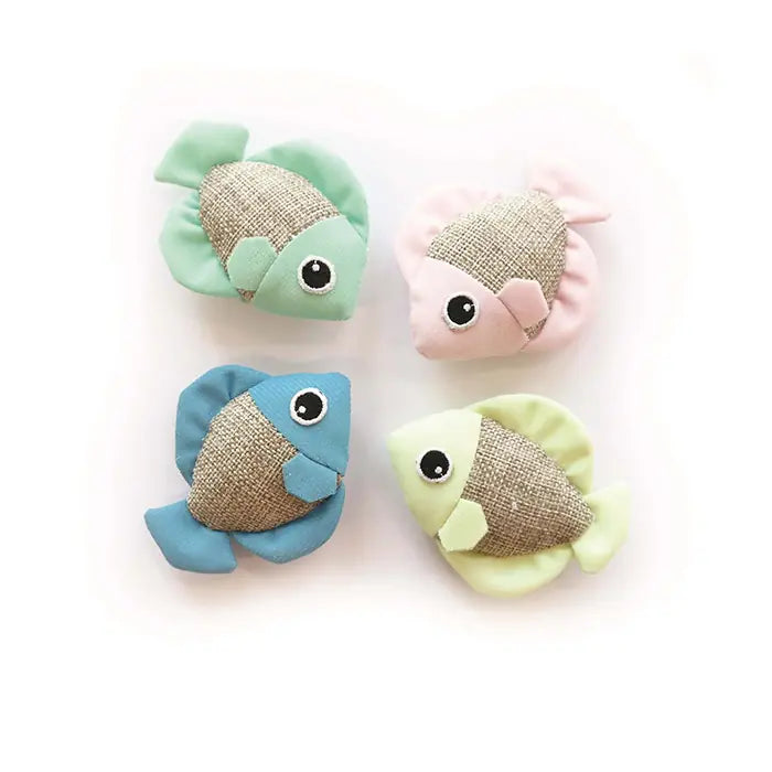 M-Pets Fish Cat Toy for Mental and Physical Play 1 Unit