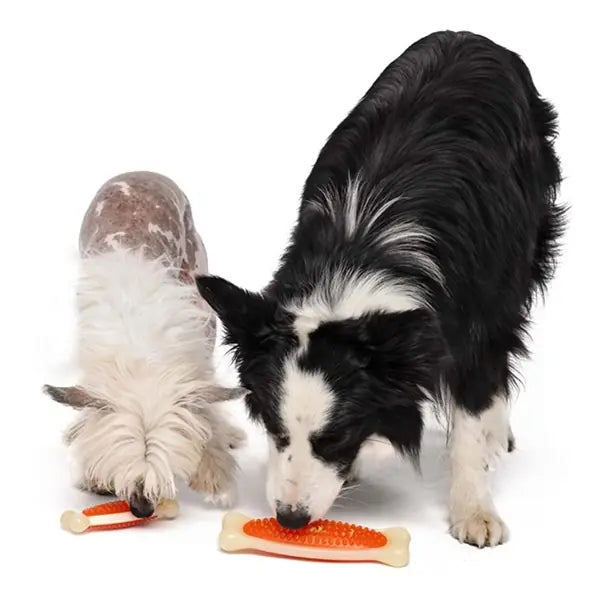 M-Pets Chewbo Bone Dental Bacon Flavored Dog Toy Small
