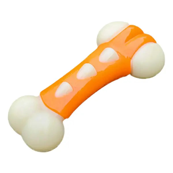 M-Pets Chewbo Tribone Dental Dog Chew Toy with Meat Flavor, Small