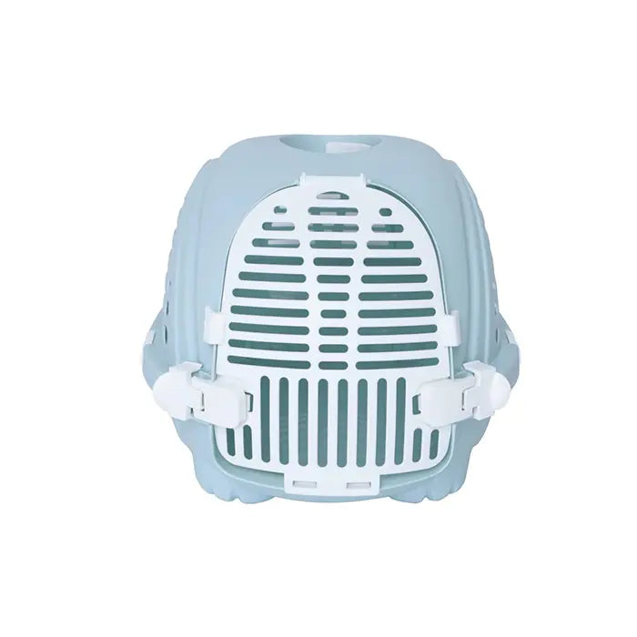 M-Pets Skyline Pet Carrier Durable Travel Crate Blue 52x40x32cm