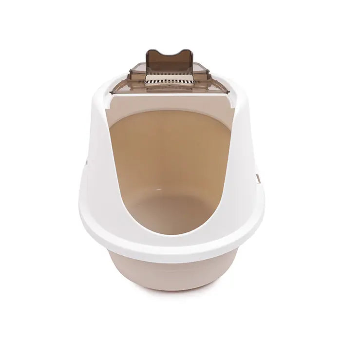 M-Pets Eco Tima Hooded Cat Litter Box Large Sea Green
