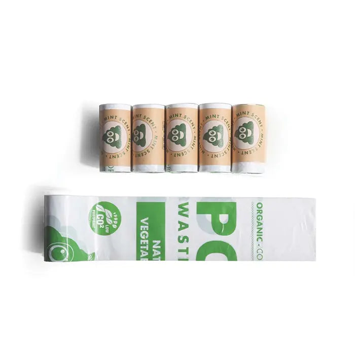 M-Pets Mint Scented Poo Bags Leak-Proof Waste Bags 450 Count