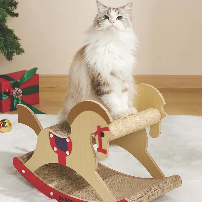 M-Pets Pony Cat Scratcher Durable Jute Rope Post 1 Count