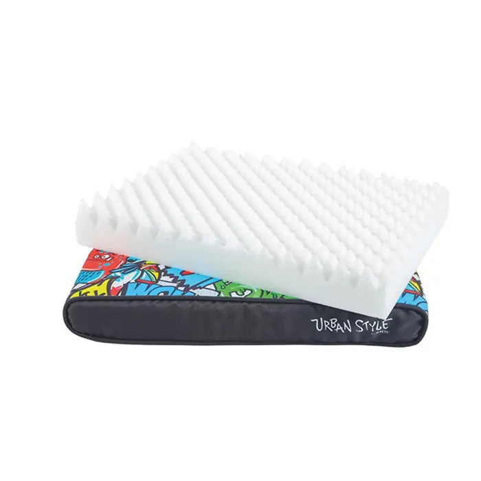 M-Pets Urbanstyle Contempo Cushion Dog Bed Mixed Colors Medium 80x55x9 cm