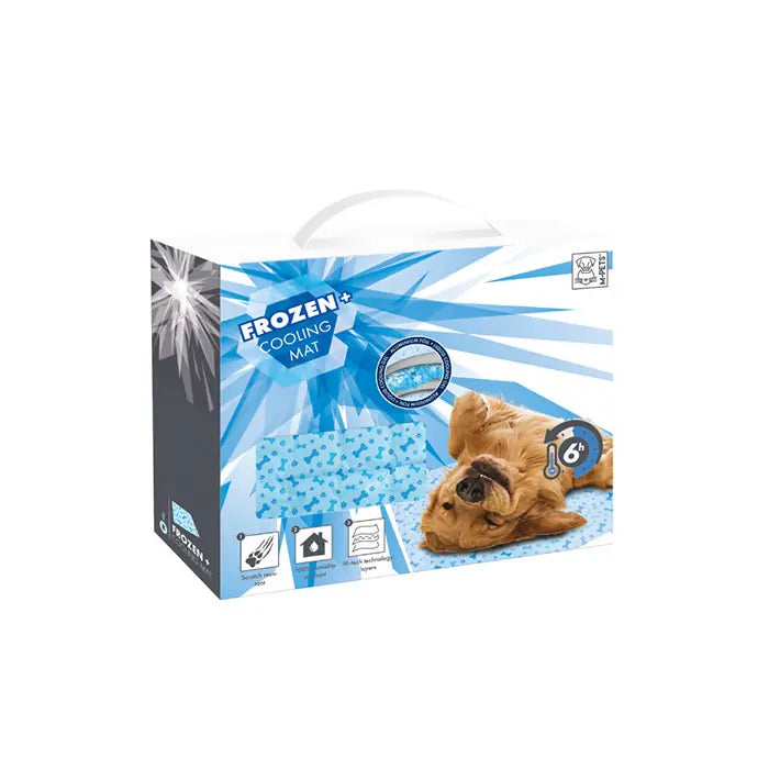 M-Pets Cooling Dog Bed Blue Medium 45x60cm