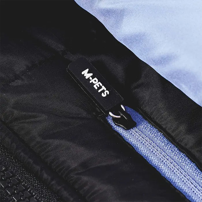 M-Pets Gentle Dog Winter Jacket Waterproof Coat Black Blue Large